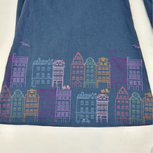 Tea Collection Stockholm Cityscape Dress Size 4 - Picture 3 of 5